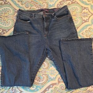 Gloria Vanderbilt Dark Blue Flare Jeans